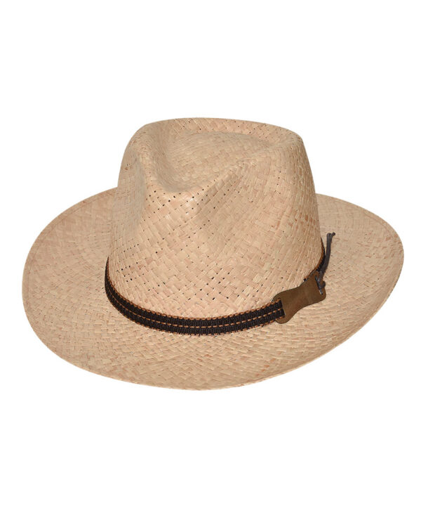 Καπέλο fedora ψάθινο - STAMION