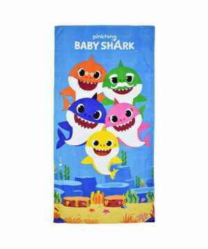 Πετσέτα θαλάσσης Baby Shark family - BABY SHARK