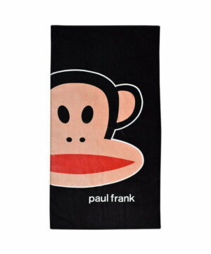 Πετσέτα θαλάσσης Paul Frank μαύρη - PAUL FRANK